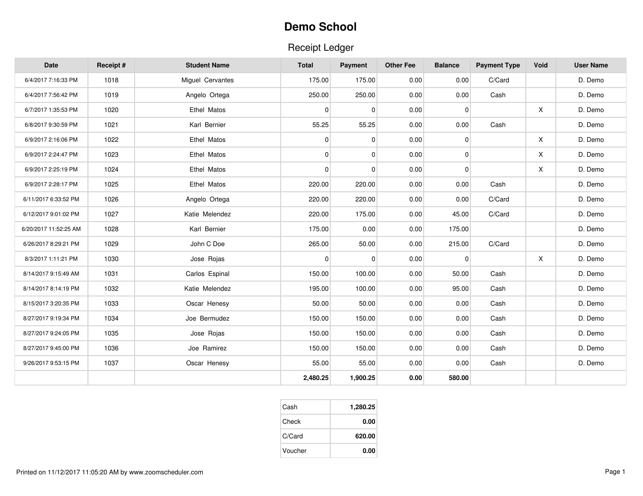 Driving School Scheduling Management Software